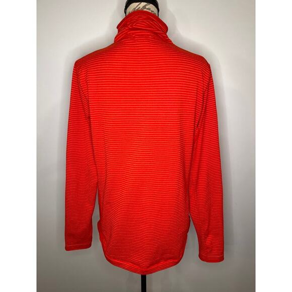 Duluth Trading Co S’no Sweat Coolmax knit funnel mock neck top sweater L - Picture 2 of 7